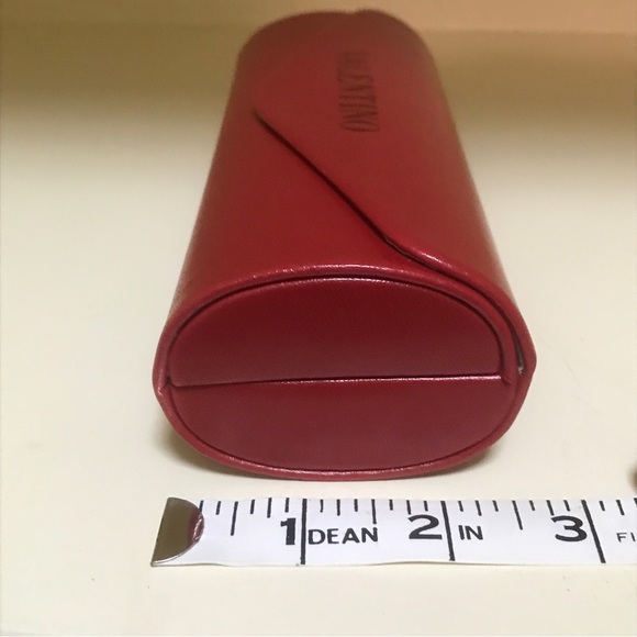 Valentino Red Sunglasses Case Glasses - Picture 7 of 8